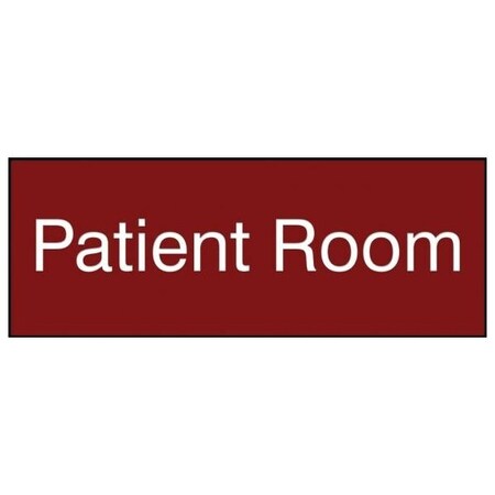 Accuform 8 in W x 3 in H, Engraved Plastic PSG911MR